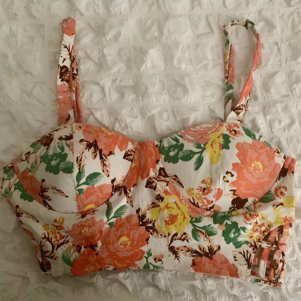 Floral Crop Top